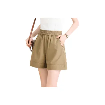 XWI Casual Shorts Women's Green Khaki