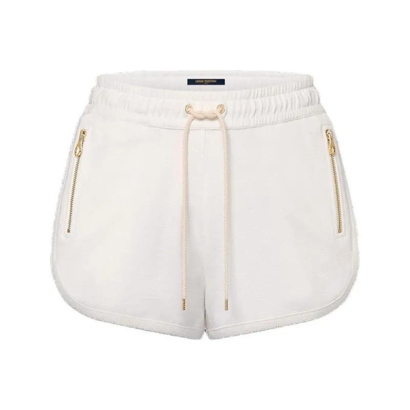 LOUIS VUITTON Monogram Piqué Jogging Shorts-0