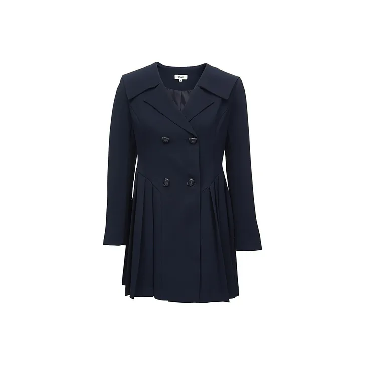 ONLY Long Sleeved Dresses Women's Dark Marine Blue DARK NAVY-0