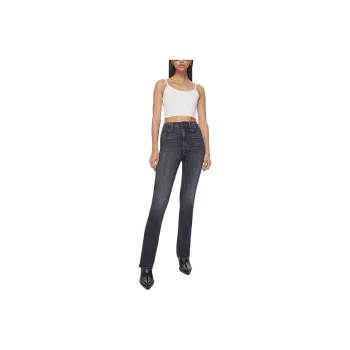 MOTHER High Waisted Smokin' Double Heel Jeans