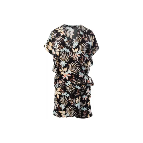 RIP CURL Short Sleeved Dresses Women's Multicolor
