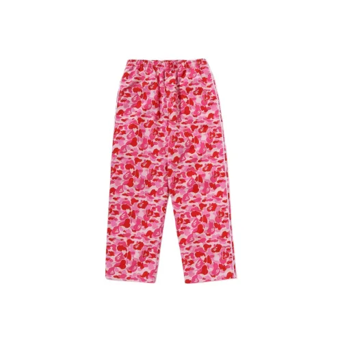 A BATHING APE Women's Abc Camo Track Pants Green