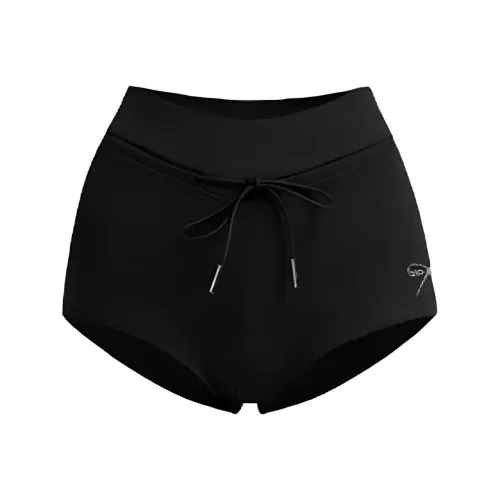 Ballistocardiogram 블랙 여성 캐주얼 반바지