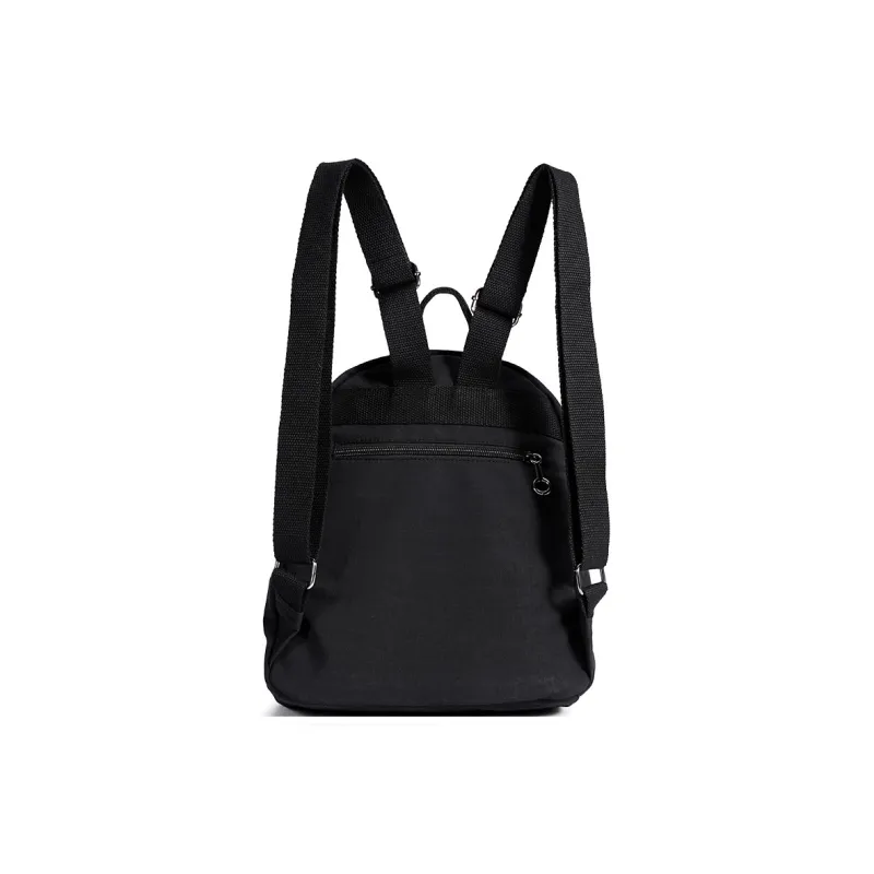 Dubaolu Fabric Backpack Medium Size Women's Black/Light Camel/Gray-3
