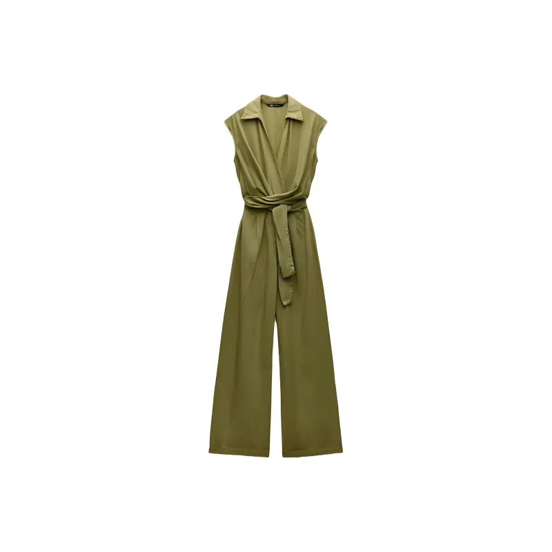 ZARA Jumpsuits Women's Green-0