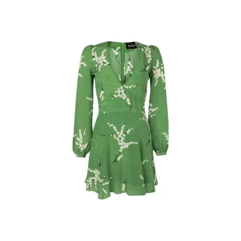 Réalisation Par Long Sleeved Dresses Women's Green