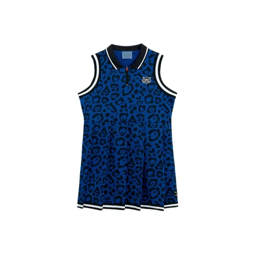 PUMA Sleeveless Dresses Women's Blue