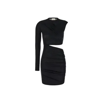 ISABEL MARANT FW23 Long Sleeved Dress Women's Black