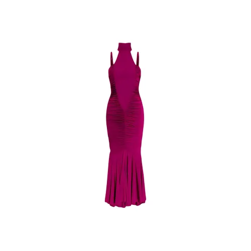 VERSACE JEANS Slip Dresses Women's Purple