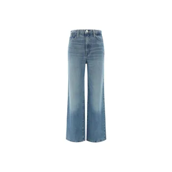 FRAME Le Jane High-Waist Wide-Leg Jeans