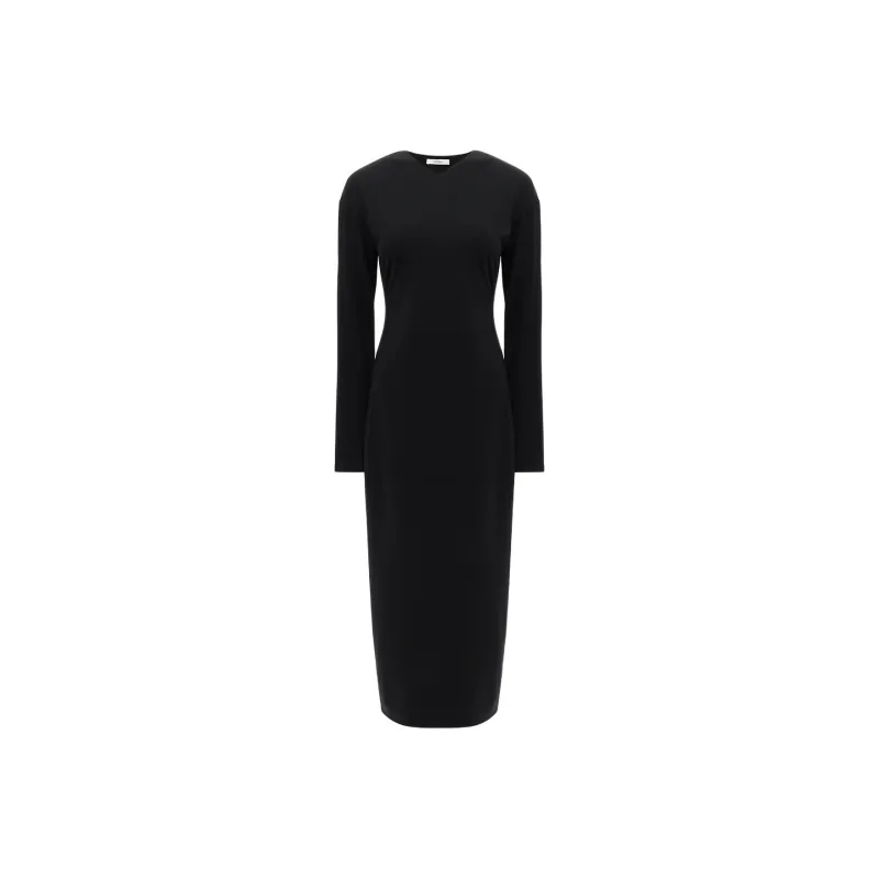 THE ROW Long-Sleeved Dresses Women's Black-0
