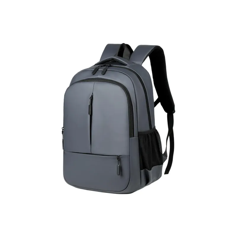 Yalu Membrana Dermalis Backpack Unisex Gray/Black/Blue-3