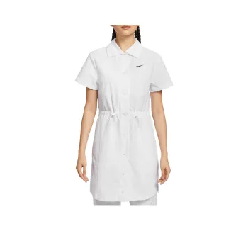 Nike Sportswear Short Sleeved Dress Women's White