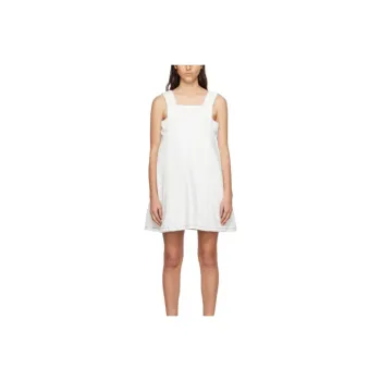 WE11DONE Sleeveless Dress Women's White