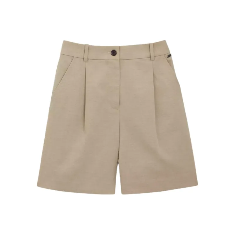 COACH Casual Shorts Women's Tea Brown-0