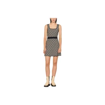 Sandro Sleeveless Dress Women's Blue