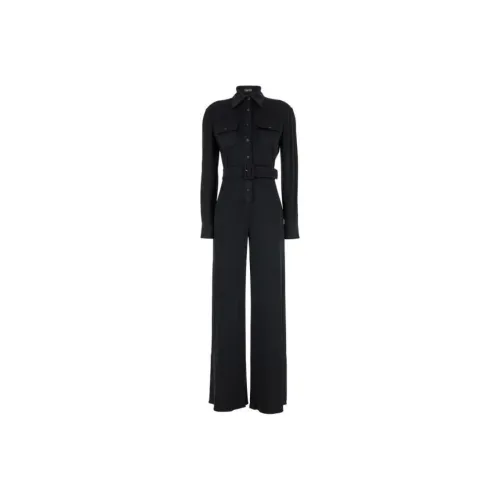 Maje Shirred-waist Satin Minidress