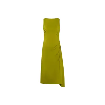 THE SEA LIFE Sleeveless Dress Women's Mustard Yellow