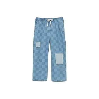 Vans MENDED CHECK DENIM Jeans Women's Blue