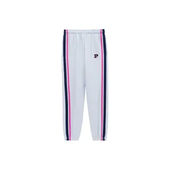 Victoria's Secret PINK Ivy Fleece Relaxed Sweatpants / Hydrangea Blue Knitted Sports Pants Women's Light Blue