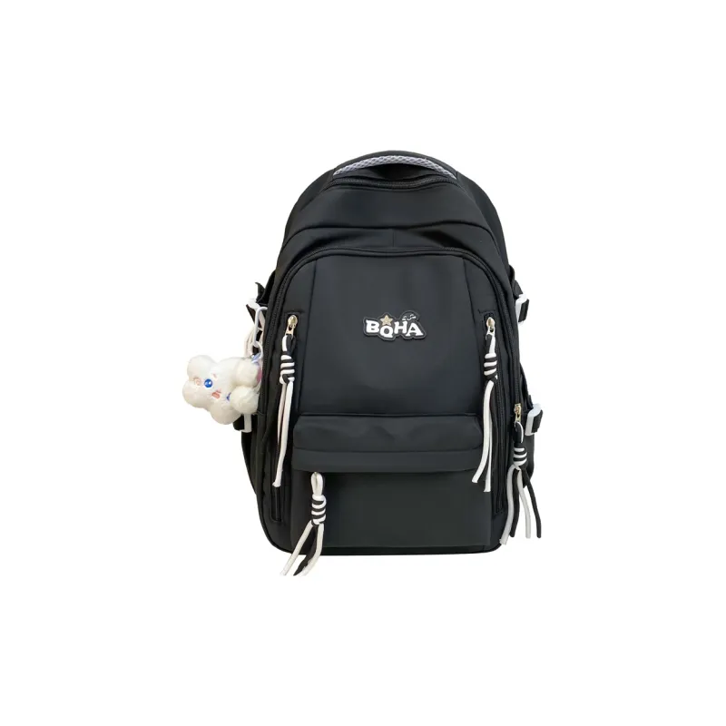 Yalu Nylon Backpack Unisex Multicolor-24