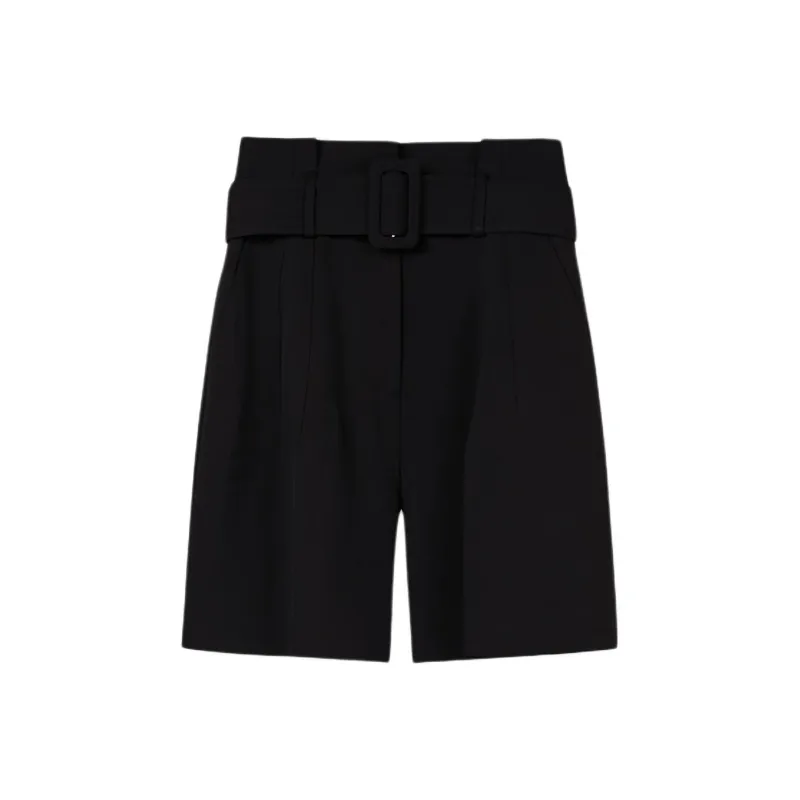 KARL LAGERFELD Casual Shorts Women's Black-0