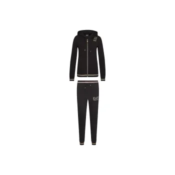 EMPORIO ARMANI EA7 SS22 Casual Suit Women's Black