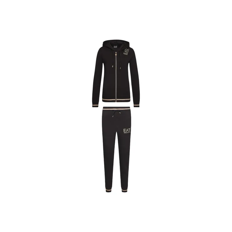EMPORIO ARMANI EA7 SS22 Casual Suit Women's Black-0