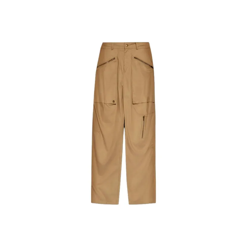 ISABEL MARANT Jolande Cotton Cargo Trousers-0