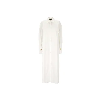 Federica Tosi Poplin Shirt Maxi Dress