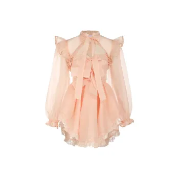 Selkie Long Sleeved Dresses Women's Sandstone Pink