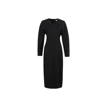 MISSSHINE Long Sleeved Dresses Women's Black