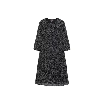INSUN Long Sleeved Dress Women's Black