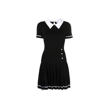 Sandro Short Sleeved Dresses Women's Black
