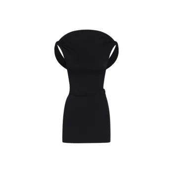 Jacquemus La Mini Robe Bordo 'Black'