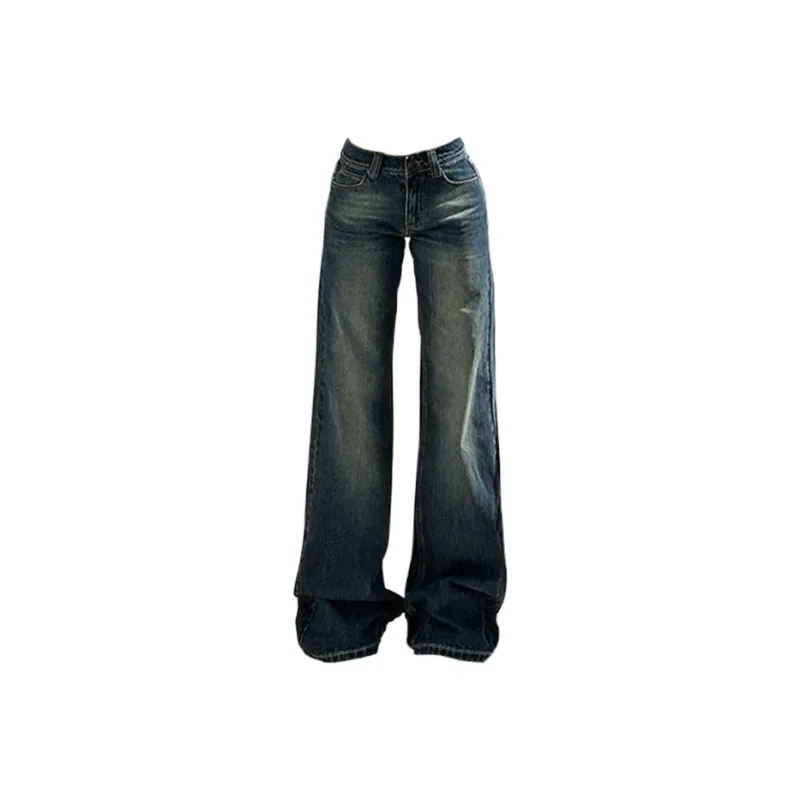 Kazakhstan Jeans Women's Vintage Blue-6