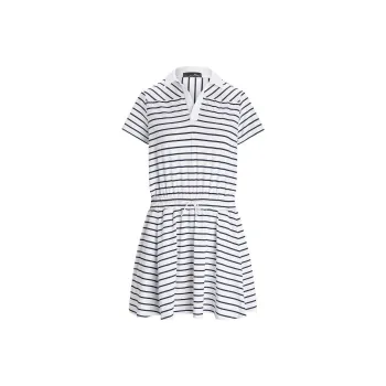 Polo Ralph Lauren Short Sleeved Dresses Women's Blue
