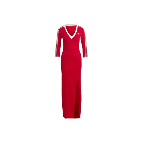 Adidas Originals Adicolor Classics 3 Stripes Maxi Dress