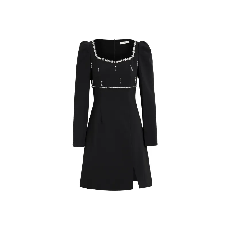 AUI Long Sleeved Dresses Women's Black-0