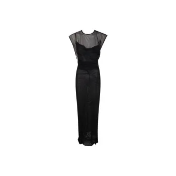 Jean Paul Gaultier Flocked Dress