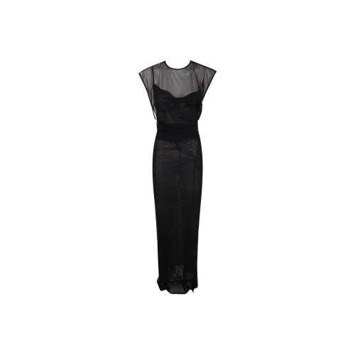 Jean Paul Gaultier Flocked Dress