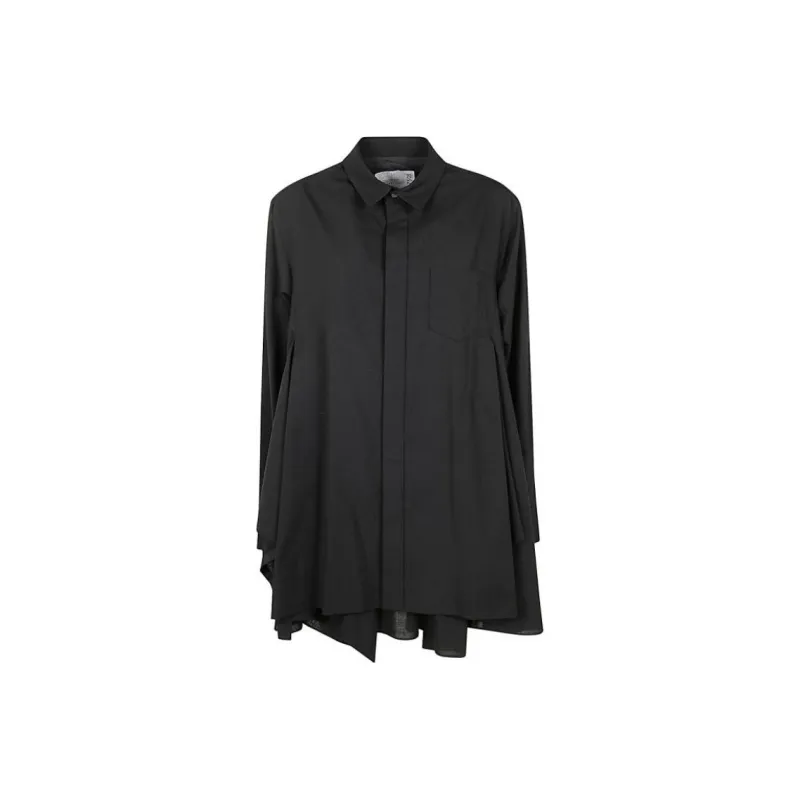 Sacai Suiting Dress 'Black'-0