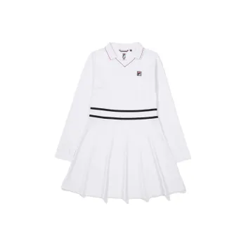FILA Long Sleeved Dresses Women's White