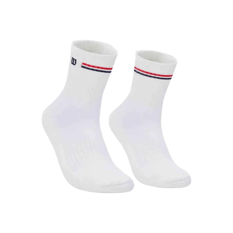 Wilson Knee High Socks Unisex 1 Pack Bright White-2
