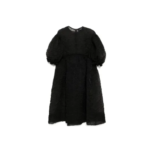 SEIFINI Short-Sleeved Dresses Womens Black