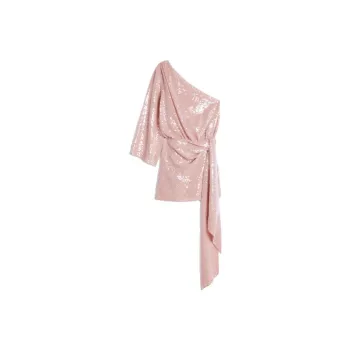 CELINE Long Sleeved Dress Women's Pink