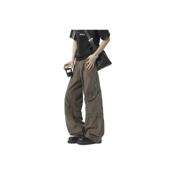 TELENT Cargo Pants Unisex Brown Coffee