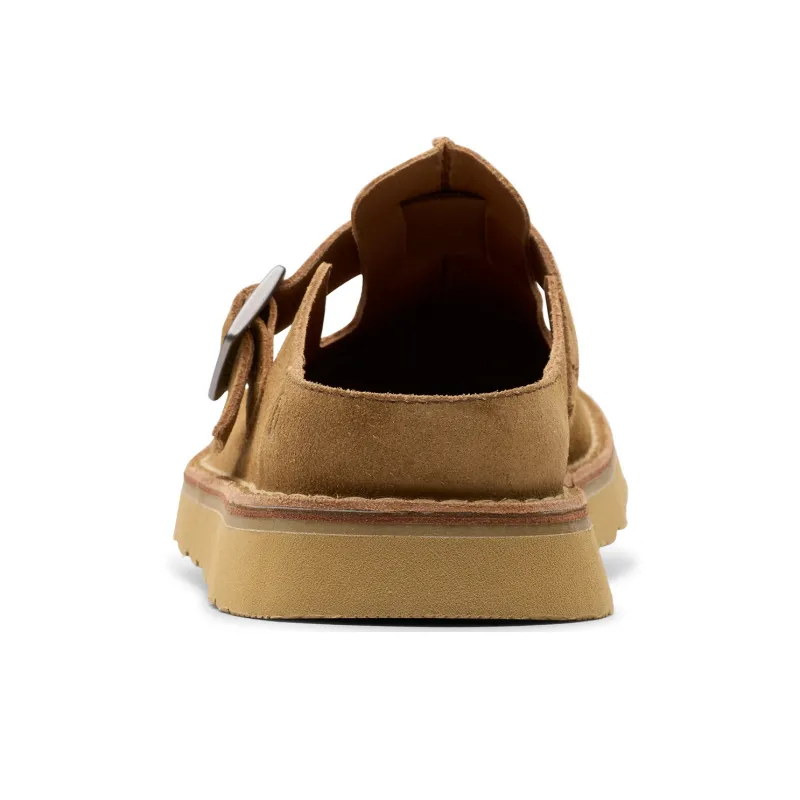 Clarks Abrasion Resistant Closed Toe Slippers Men's Dark Brown-3