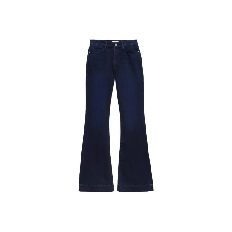 FRAME Flared Leg High-Rise Jeans-0