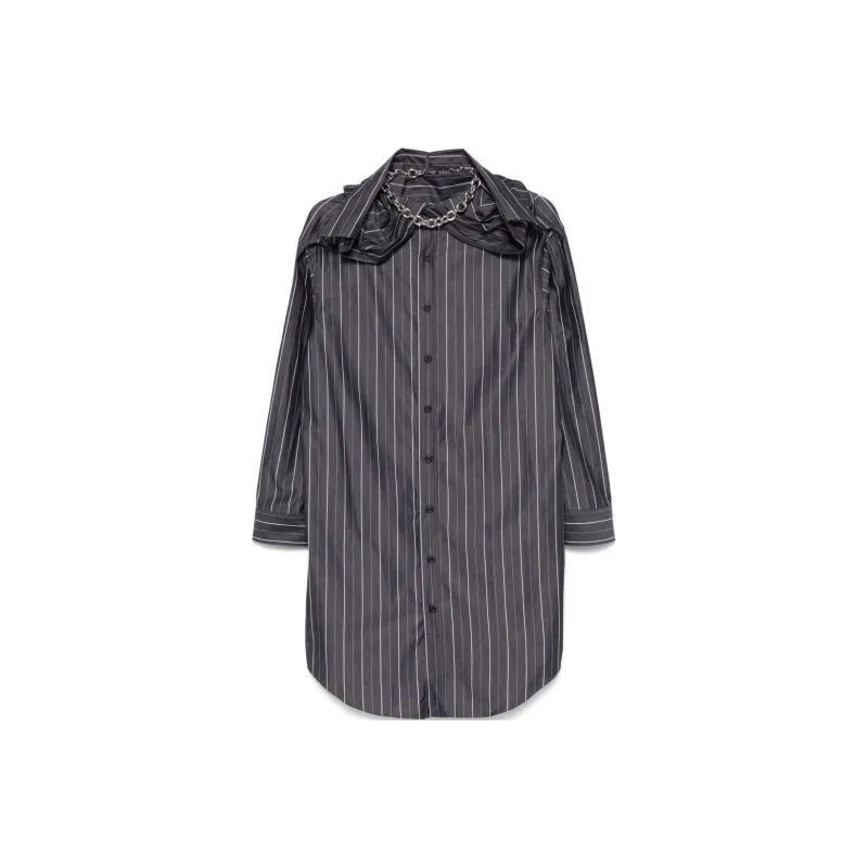 Y/Project Striped Chained Shirt-0